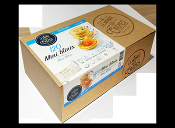 600G 120 MINI-BLINIS - Surgels - Promocash PROMOCASH AUBAGNE