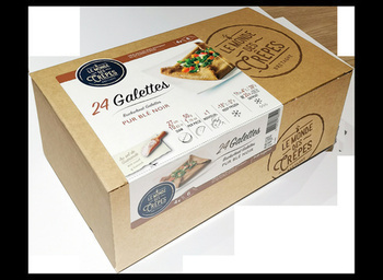 1.2KG 24 GALETTES PUR BLE NOIR - Surgels - Promocash Macon