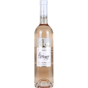 Ctes de Provence Hritage Domaine de l'Allamande 13 75 cl - Vins - champagnes - Promocash LA FARLEDE