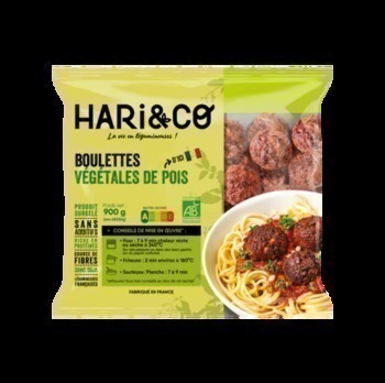 900G BOULETTES VEGETALES BIO - Surgels - Promocash Lille