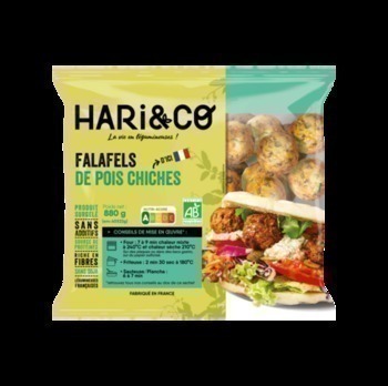 880G FALAFELS POIS CHICHES BIO - Surgels - Promocash Lyon Gerland