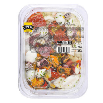 720G SALADE DE LA MER TAPASTI - Saurisserie - Promocash Bordeaux