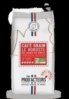 CAF LE ROBUSTE 50/50 BIO GRAI - Epicerie Sucre - Promocash Colombelles