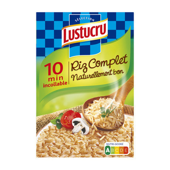 450G RIZ COMPLET LUSTUCRU - Epicerie Sale - Promocash Douai