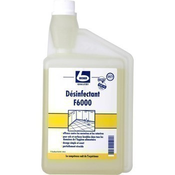 Dsinfectant F6000 1 l - Hygine droguerie parfumerie - Promocash Belfort