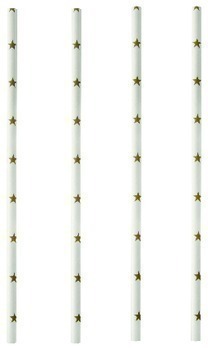 100 PAILLE PAP PURE 20CM STARS - Bazar - Promocash Promocash Morzine