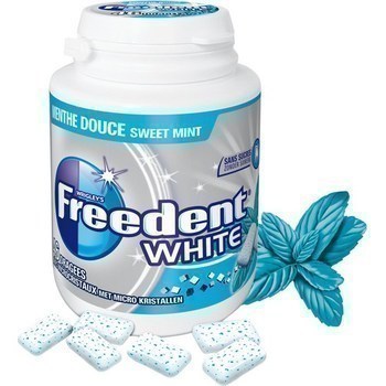 Chewing-gum menthe douce sans sucres White x46 - Epicerie Sucre - Promocash Thonon