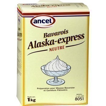 Bavarois Alaska-express neutre - Epicerie Sucre - Promocash PUGET SUR ARGENS