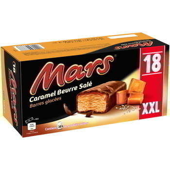 18 BARRES MARS CARA B SAL 671G - Surgels - Promocash Orleans