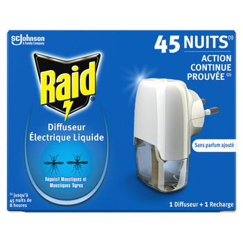 RAID DIFFUSEUR LE 45N TP19 X1 - Hygine droguerie parfumerie - Promocash Bthune