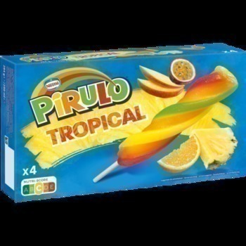 284G PIRULO TROPICAL X4 - Surgels - Promocash Vichy