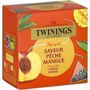 32G TWININGS TV PECHE/MANGUE - Epicerie Sucre - Promocash Pau