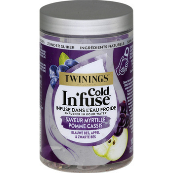 25G TWININGS COLD MYRTILLE/POM - Epicerie Sucre - Promocash Villefranche