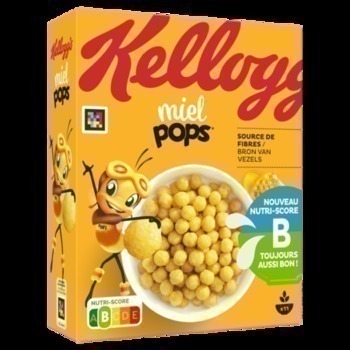 330G MIEL POPS KELLOGGS - Epicerie Sucre - Promocash Valenciennes