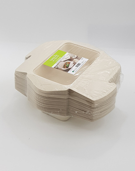 50 BOXGO CARREE PULP NAT 1L - Carte Vente  emporter - Promocash Montluon
