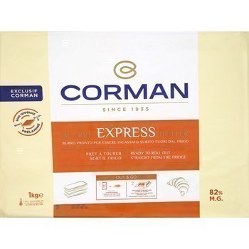 Beurre Express 82% MG 1 kg - Crmerie - Promocash LANNION