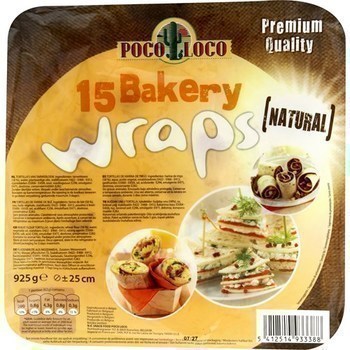 Bakery Wraps -  - Promocash Thonon