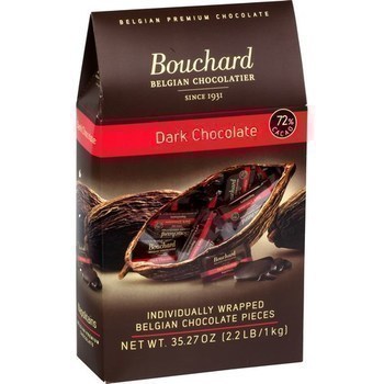 Napolitains au chocolat noir 72% cacao 1 kg - Epicerie Sucre - Promocash Montpellier