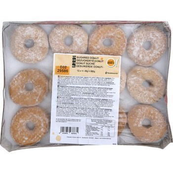 Donut sucr x12 - Surgels - Promocash Antony