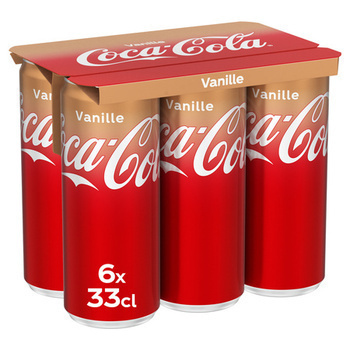 BTE 6X 33CL COCA COLA VANILLE - Brasserie - Promocash Bourg Saint Maurice