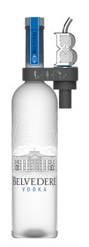 70 CL BELVEDERE 40%+DOSEUR - Alcools - Promocash Dax