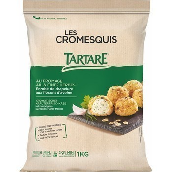 Les Cromesquis au fromage ail & fines herbes 1 kg - Surgels - Promocash Pontarlier