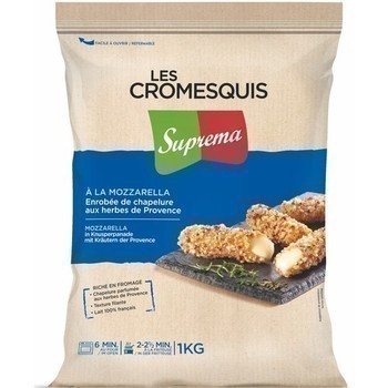 Les Cromesquis  la Mozzarella 1 kg - Surgels - Promocash Promocash guipavas