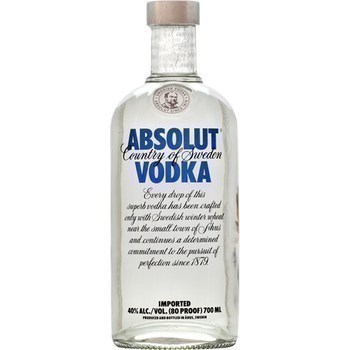 Vodka 40% 70 cl - Alcools - Promocash Albi