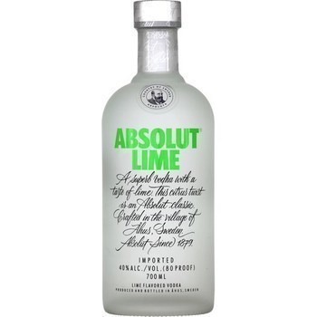 Vodka Lime 700 ml - Alcools - Promocash Belfort