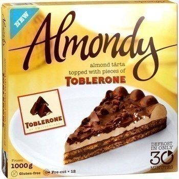 Gteau amandes et Toblerone - Surgels - Promocash Villefranche