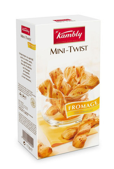 115G MINI TWIST FROMAGE KAMBLY - Epicerie Sucre - Promocash Bourgoin