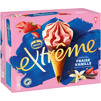 396G 6 CONES EXTREME VAN FRAIS - Surgels - Promocash Bordeaux