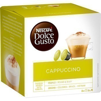 Capsules de Cappuccino x16 - Epicerie Sucre - Promocash LANNION