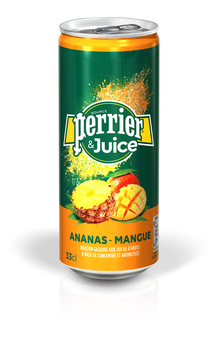 PERRIER &JUICE ANANAS MANGUE 3 - Brasserie - Promocash Chateauroux