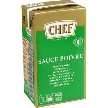 Sauce poivre 1 l - Epicerie Sale - Promocash Pontarlier