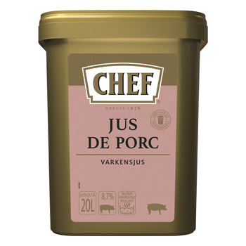 600G JUS DE PORC CHEF - Epicerie Sale - Promocash Aix en Provence