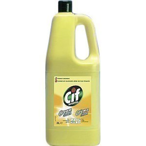 Crme rcurante au citron CIF Professionnel - la bouteille de 2 litres - Hygine droguerie parfumerie - Promocash Anglet