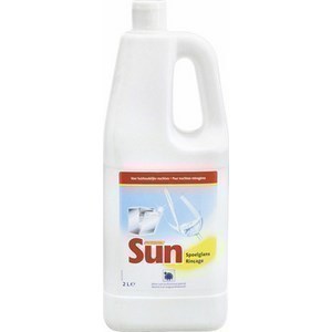 Liquide de Rinage pour Lave Vaisselle SUN - le bidon de 2 litres - Hygine droguerie parfumerie - Promocash Montauban
