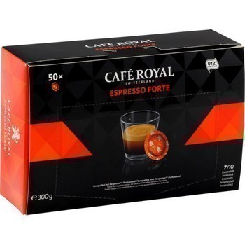 Dosette de caf moulu Espresso Forte x50 - Epicerie Sucre - Promocash Le Pontet