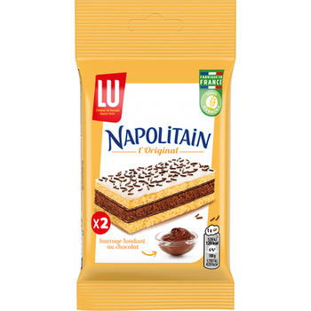 60G NAPOLITAIN X2 POCKET - Epicerie Sucre - Promocash Annemasse