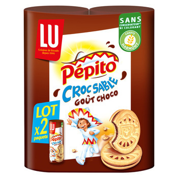 2X294G PEPITO CROC'SABLE LU - Epicerie Sucre - Promocash Chatellerault