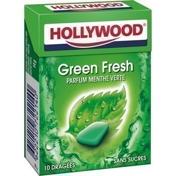 Chewing-gum Green Fresh menthe verte sans sucres 14 g - Epicerie Sucre - Promocash Forbach