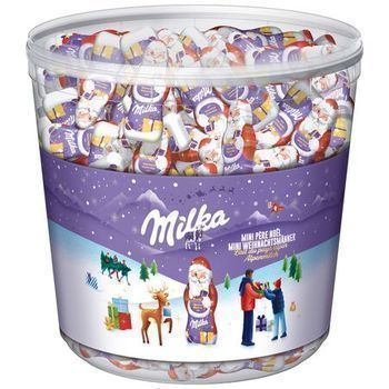 1,54KG MINI PERE NOEL MILKA - Epicerie Sucre - Promocash Auch