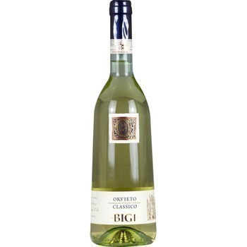 Orvieto Classico Bigi 12,5 75 cl - Vins - champagnes - Promocash Albi