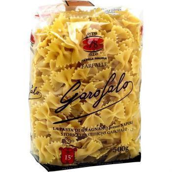 500G FARFALLE GAROFALO - Epicerie Sale - Promocash Valence