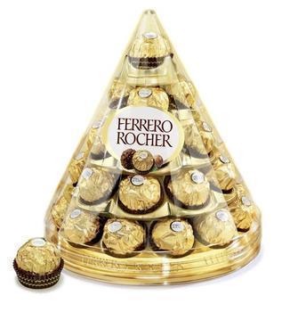 Rochers FERRERO - le cne de 28 pices - 350 g - Epicerie Sucre - Promocash PROMOCASH VANNES