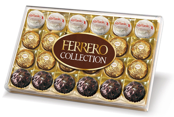 Collection FERRERO - la bote de 24 pices - Epicerie Sucre - Promocash Orleans