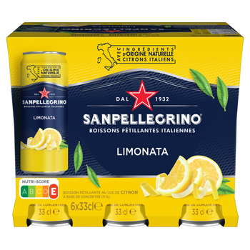 6X33CL SANPELLEGRINO LIMONATA - Brasserie - Promocash PROMOCASH VANNES