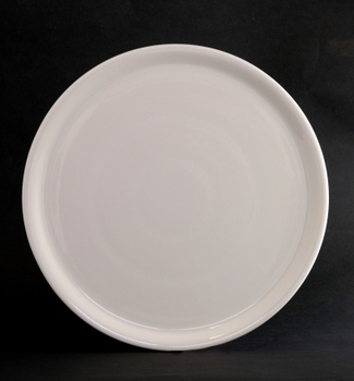 Assiette  Pizza Porcelaine Blanche 30cm - la pice - Bazar - Promocash Evreux