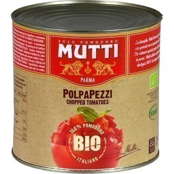 Pulpe de tomates bio 2500 g - Epicerie Sale - Promocash Albi